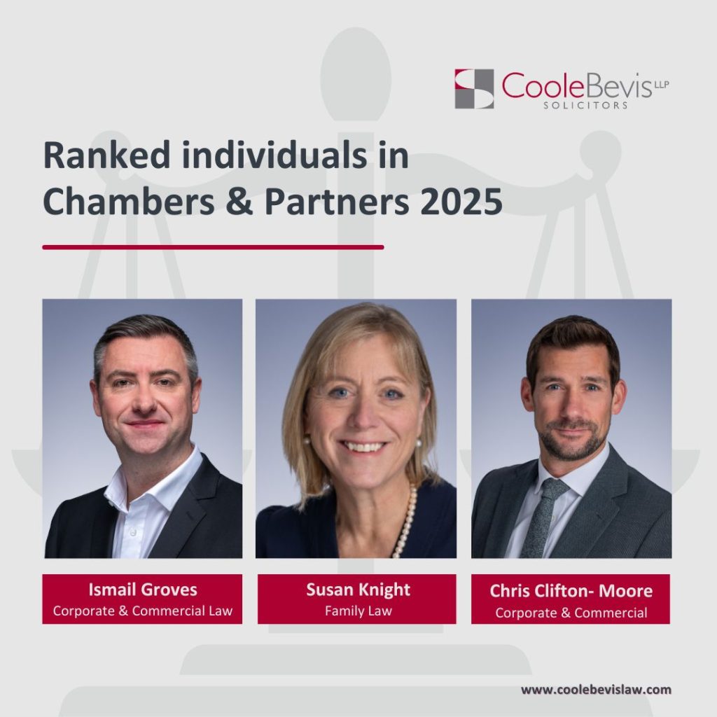 Coole Bevis Celebrates as Chambers & Partners UK 2025 Guide is Released